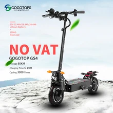 Volwassen Elektrische Scooter 52V 2000W 70 Km/h Krachtige Dual Motor E Scooter Skateboard Motorfiets Met 25 Km/h Snelheid limiter