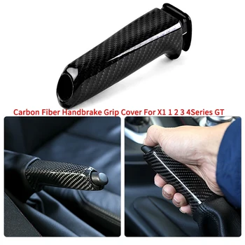 

Car Universal Carbon Fiber Handbrake Cover Grip Handle Lever for BMW 1 2 3 4 Series GT E46 E90 E92 E60 E39 F30 F10 F20