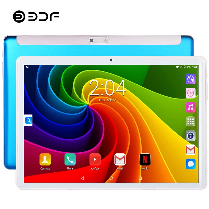 

10.1 inch Tablets Android 7.0 Quad Core 3G Phone Call 32GB Bluetooth 4.0 Wi-FI 2.5D Steel Screen Tablet PC+Keyboard