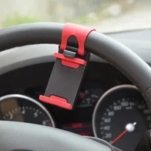 Универсальный автомобильный держатель для телефона с креплением на руль для iPhone X 8 7 7Plus 6 6s Автомобильный держатель для мобильного телефона для смартфона samsung Xiaomi