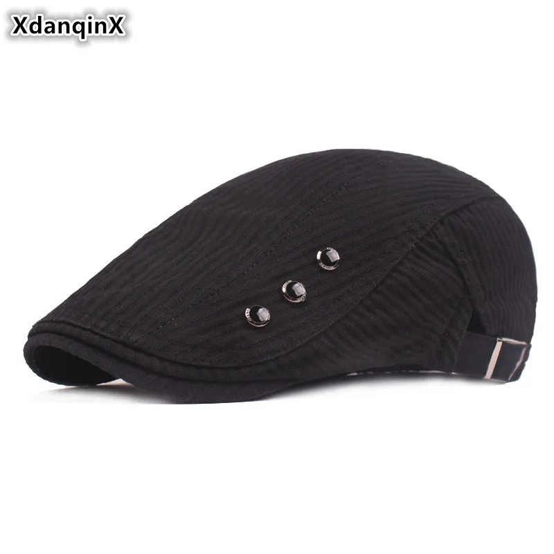 

XdanqinX New Cotton Berets For Men Women Novelty Personality Fashion Brands Men's Cotton Hat Adjustable Size women Tongue Cap