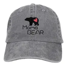 Mama Bear унисекс взрослая бейсбольная кепка спортивная уличная ковбойская Кепка Snapback