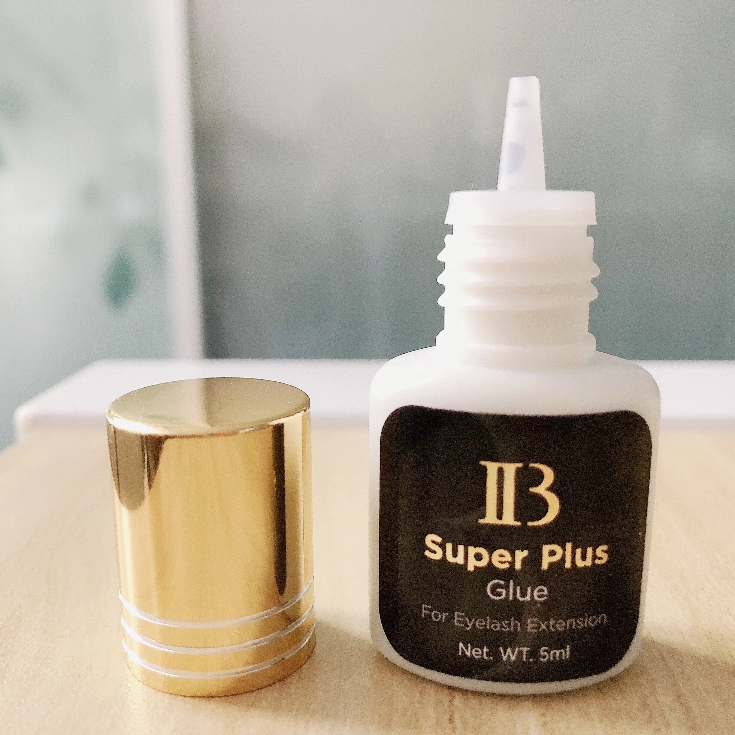 5/10 Bottles IB Super Plus Glue for Eyelash Extensions Original IBeauty Gold Cap Black Glue False Lash Adhesive Makeup Tools 2
