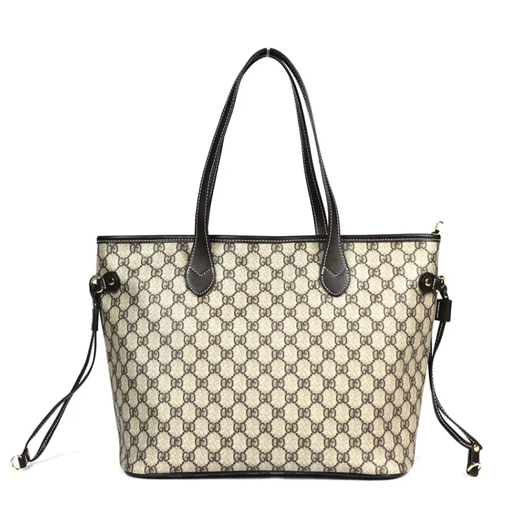 

Shoulder Bag Printed Zipper Scratch-Resistant Bag Multi-functional Large Capacity Handbag