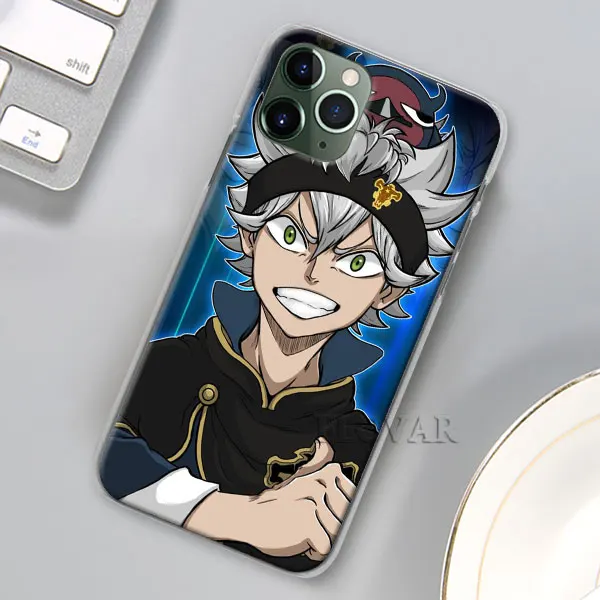 06 Черный чехол Clover Asta для Apple iPhone 11 Pro 11 Pro MAX X XR XS MAX 7 8 6 6s Plus 5s SE Hosing Cover Coque - Цвет: 06