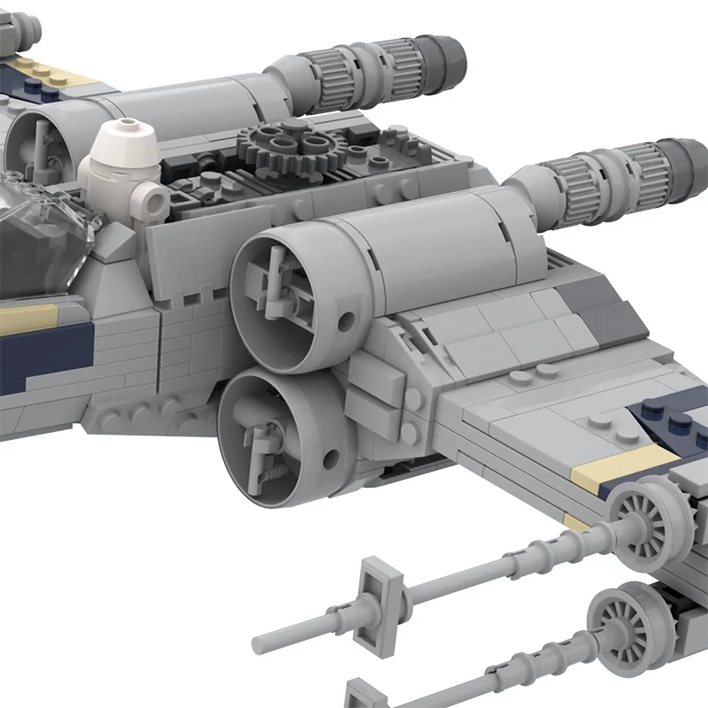 MOC Mini галстук с изображением звезд Fighter X Wing microfighter Wars AT Walker строительные блоки