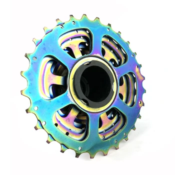 

Cycling Flywheel Accessaries 11-speed Road Bike 11-28T 32T Rainbow Dazzling