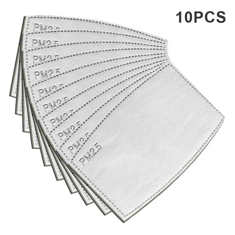 

PM2.5 Mask Filter Face Mask Breathing Insert Anti-dust Fog Mouth Mask Fliters Paper NC99