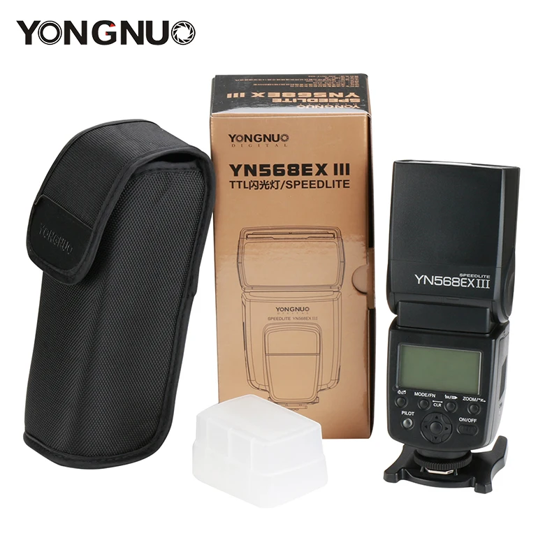 YONGNUO YN568EX III YN568-EX III Беспроводная ttl HSS Вспышка Speedlite для камер Canon 1100d 650d 600d 700d Nikon D800 D750 D7100