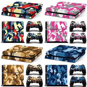 

Game ACCESSORIES Console Decal Skin Sticker For Ps4 Console + 2 Controller Skins PS4 Accessories