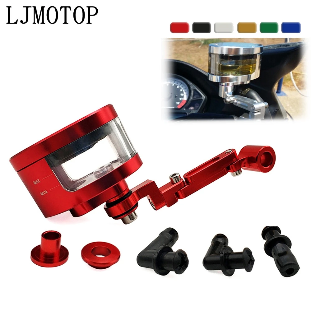 CNC Motorcycle Brake Clutch Tank Cylinder Fluid Oil Reservoir Cup bracket For Ducati 998 Monster 900 SS1000 M1000S S4/S4R | Автомобили и