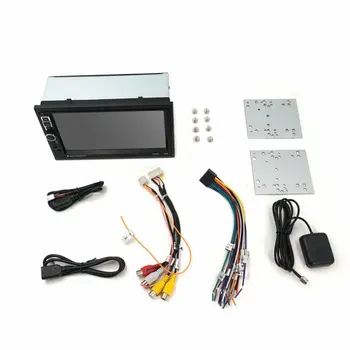 

Android GPS positioning navigation universal all-in-one machine car central control dual spindle display 7 inch