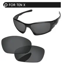 Papaviva черные поляризованные Сменные линзы для десяти X OO9128 солнцезащитные очки в оправе UVA и UVB Защита