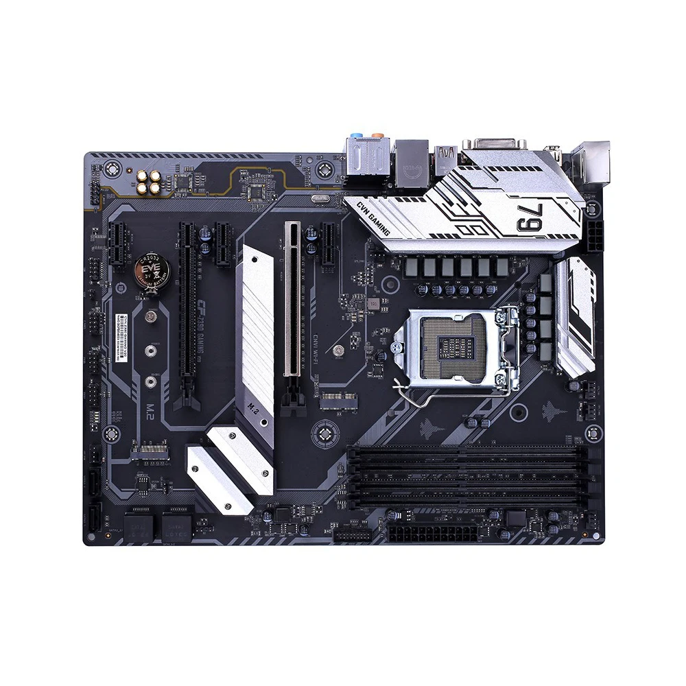 Игровая материнская плата Colorful CVN Z390 V20 игровая с поддержкой процессоров Intel LGA1151
