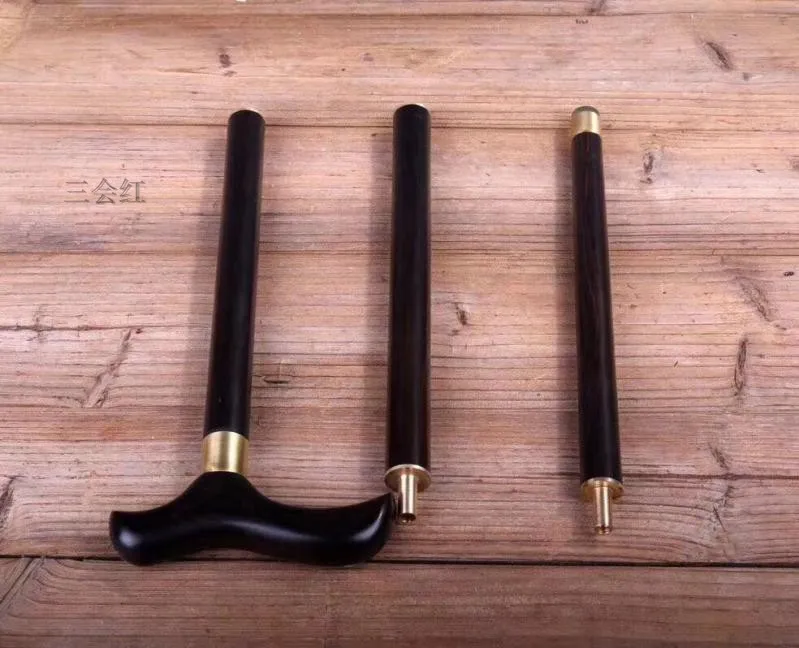 Details about   Martial Arts Walking Stick Solid Wood Detachable Crutches Purple Sandalwood Cane 