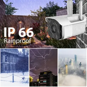 

Wifi Outdoor IP Camera Waterproof Motion Detection IR Night Vision Camera APP Control Surveillance Camera