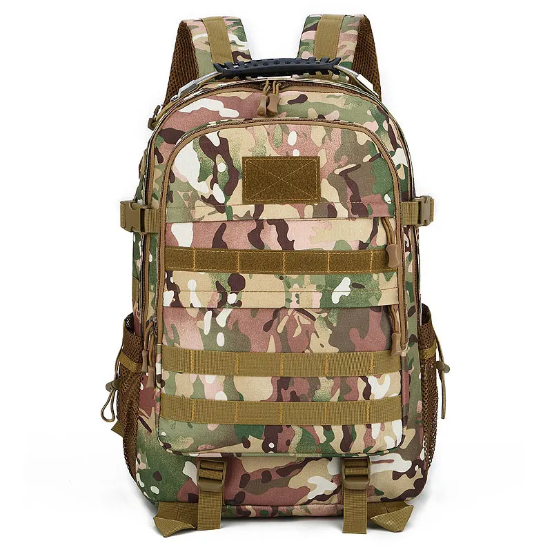 Большой Вместительный военный рюкзак для мужчин, 15 дюймов, армейская сумка для ноутбука, водонепроницаемый нейлоновый Тактический Рюкзак Molle для улицы, Горные Сумки XA8D - Цвет: CP