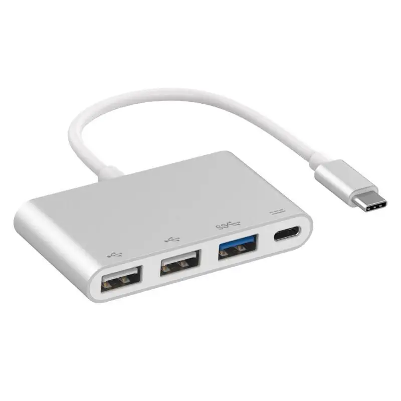 Многофункциональный usb-концентратор type-C до 2 портов USB2.0 USB3.0 PD адаптер конвертер Поддержка прямой доставки