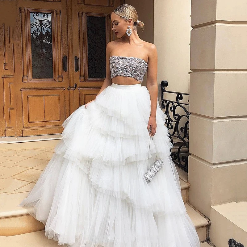 strapless formal top