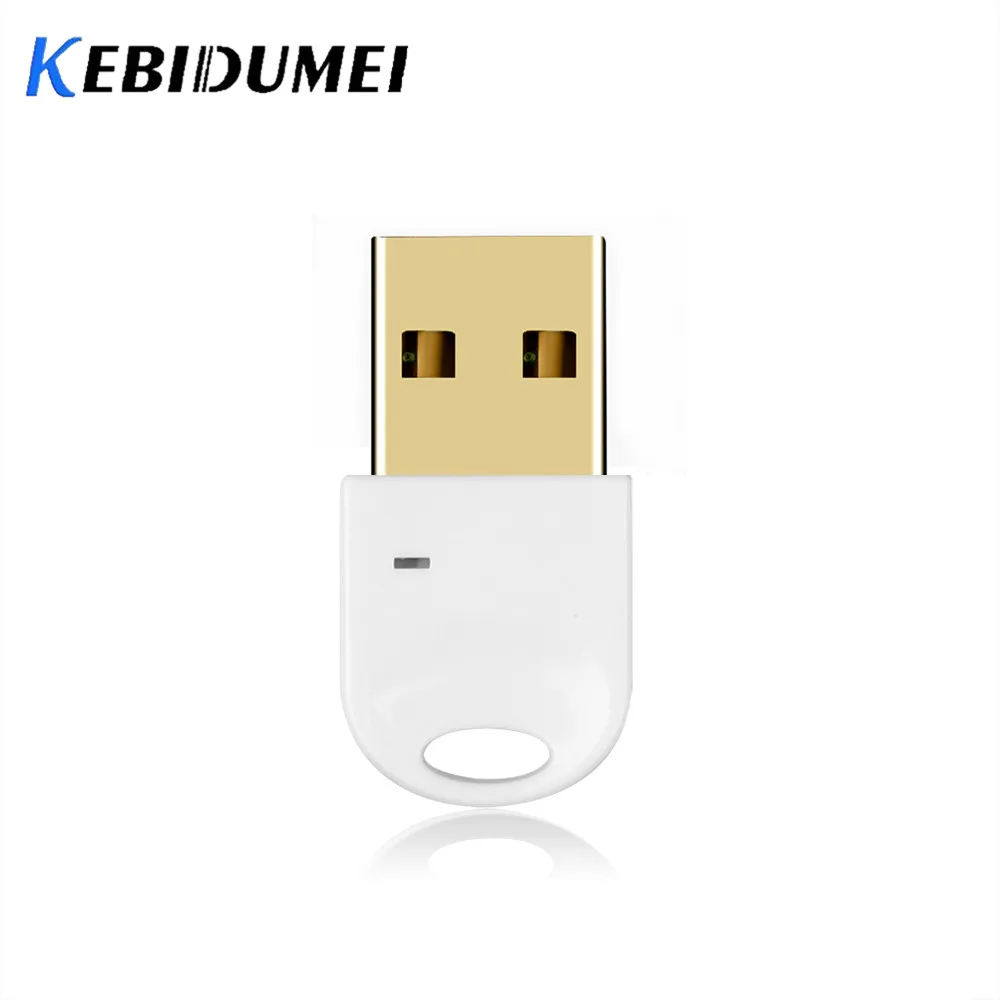 Kebidu Bluetooth 4,0 адаптер USB ключ A2DP Бесплатный драйвер для ПК компьютер динамик аудио PS4 контроллер приемник передатчик