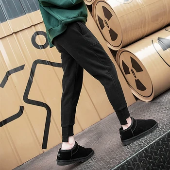 

2020 Women Autumn Summer Pants Baggy Pencil Solid Color Pants Casual Loose Pants