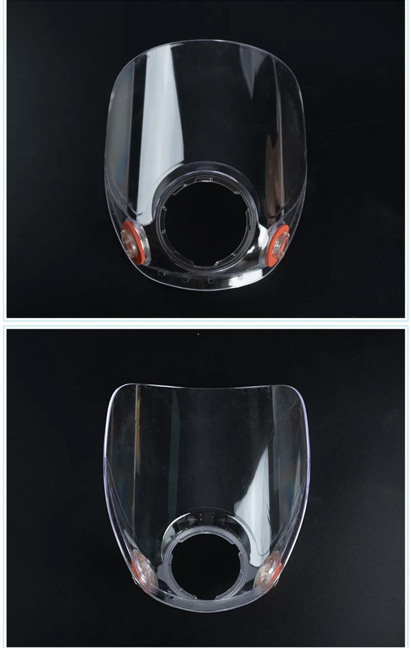 Pantalla original repuesto para mascarilla 3M 6800 a Gas/polvo antiniebla, lavable