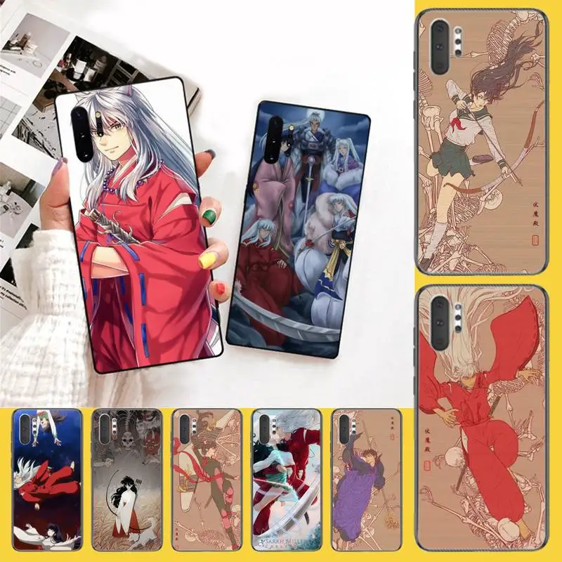 Высококачественный чехол для телефона PENGHUWAN Inuyasha аниме Samsung Galaxy J7 J8 J6 Plus 2018 Prime Note 7
