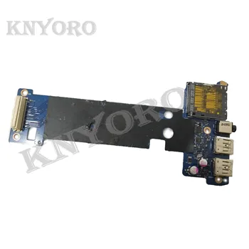 

Used for HP ZBOOK 17 USB SD card slot Audio Board Sound card board LS-9373P 737732-001