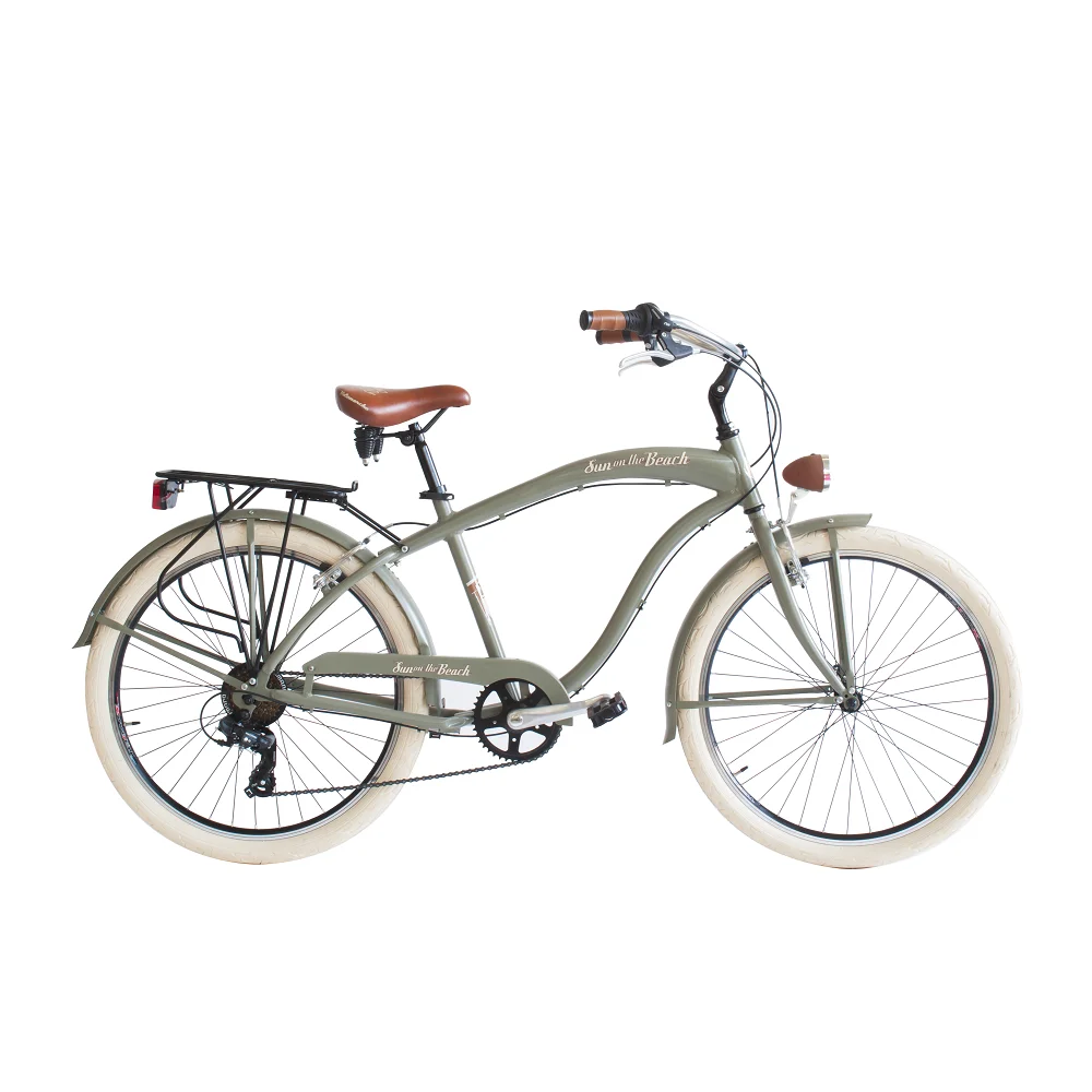 Bike Via Veneto VV790L CRUISER-aluminum frame, 6 velocities, V-brake brakes, model man