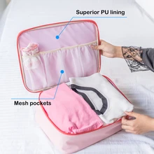 Многофункциональная упаковка для одежды, органайзер для багажа с вывесками, дорожная сумка для хранения, экологичная