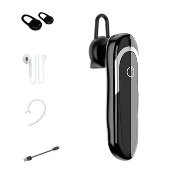 

D5 Hands-free Wireless Bluetooth Earphone Bluetooth Headset Headphones Earbud with Microphone Earphone Case