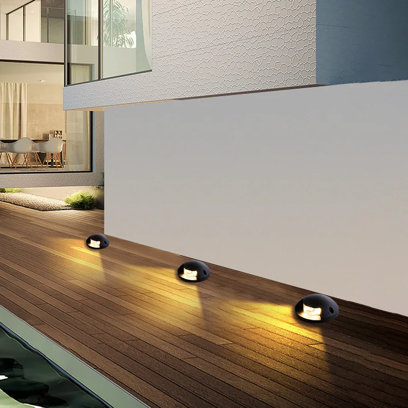 Corridor Walkway Lights Corner Light LED Sidewall Light Underground Lights Villa Scenic Spot Pedestrian Street Step Trail