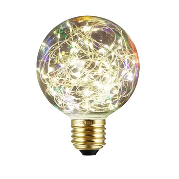 

E27 G95 1.6W Vintage Edison Bulb Starry 50-LED Lamp Starry Style Bar Light