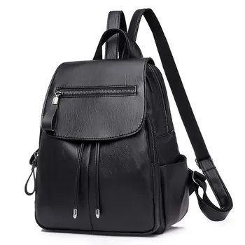 

PU Women Backpacks Shoulder Bag Fashion Waterproof Backpack Mommy Bag Trend Bag Zipper Bag Students Bags Travel Bag Back Pack