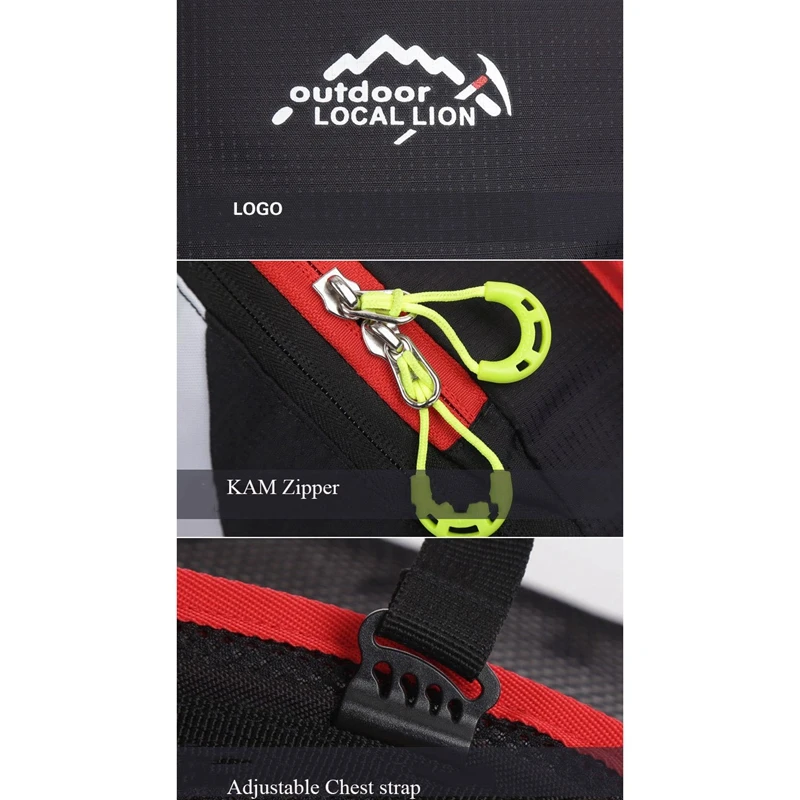 Top Local Lion Small Cycling Bag Ultralight Mountain Bike Backpack Light Outdoor Traveling Sports Bags Climbing Skiing Hiking Camp 5