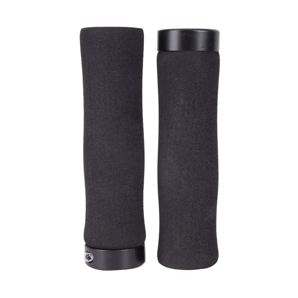 

AG28 1 Pair Sponge Durable Shock-Proof Anti-Slip Lock Grips Ergonomics Design Handle Grips for MTB Bike Folding Bicycle