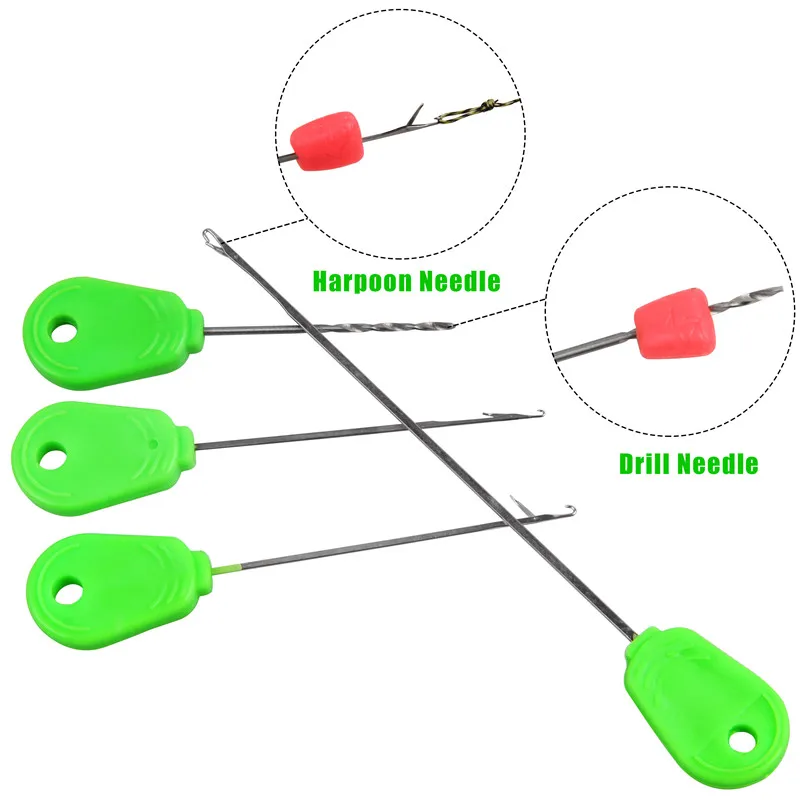 7pcs Carp Fishing Accessories Boilies Baits Drill Baiting Needle Hair Rigs bait Stringer Fishing Tools boilies stoppers fishing tools fishing accessories fishing tool fishing bait fishing tackle