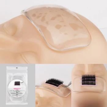 

Forehead Sticker Pad Silicone Planting Graft Eyelash Extension Glue Tray Stand Pallet Pad Lash Tray Holder Makeup Tool