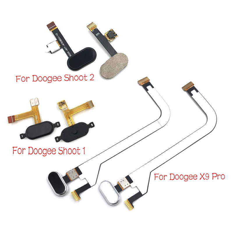 Для Doogee Shoot 1 2X9 Pro сканер отпечатков пальцев Сенсорный ID сенсор Главная Кнопка возврата гибкий кабель в сборе