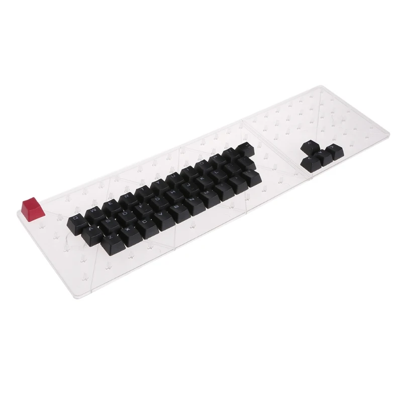 Полупрозрачный двойной выстрел PBT 104 KeyCaps с подсветкой для вишни клавиатура MX