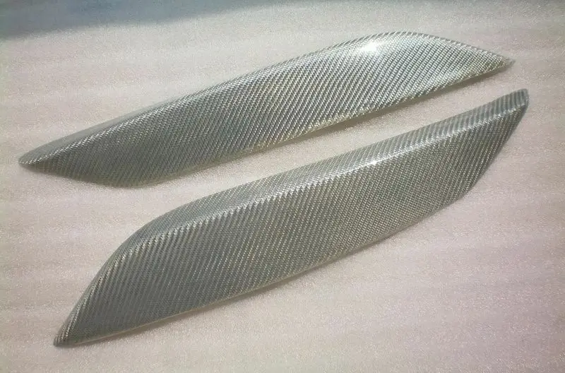 Серебристое Углеволокно век для 2003-2009 Nissan 350z Fairlady 2004 2005 2006
