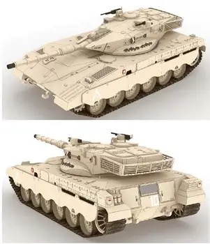 

3D puzzle paper building model toy world's great architecture Merkava Main Battle Tank Israel MK2 military car hand work gift