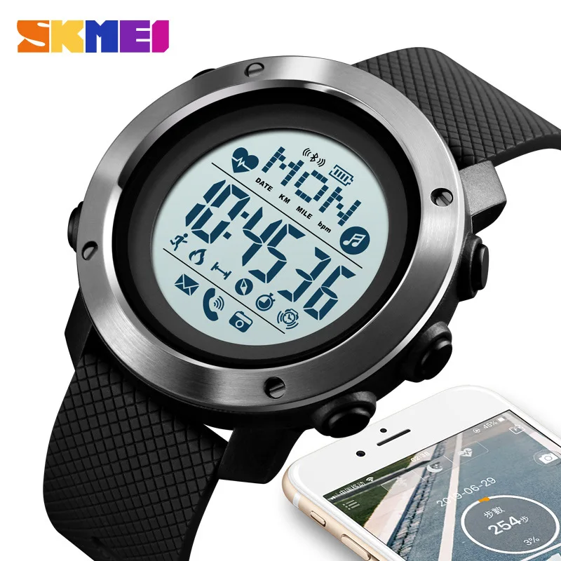 

Skmei Skmei 1511 Simple Bluetooth Men's Smart New Style Waterproof Compass Adult Smart Watch