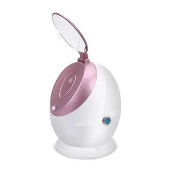 

Facial Steamer Nano Ionic Sprayer Home Hot Mist Humidifier with Makeup Mirror