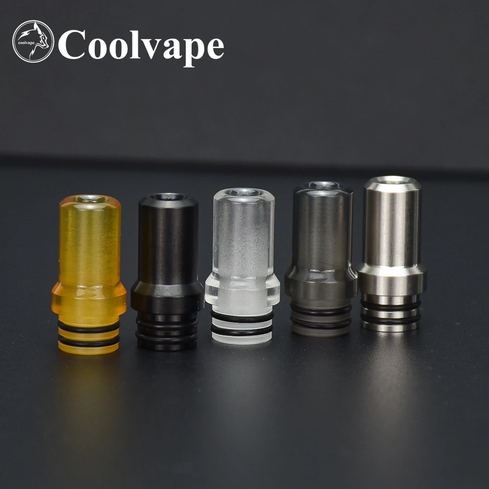 

WOLF COOLVAPE Vape accessories 510 MTL Drip tip 316ss pc pei Material e-cig drip tip for Flash-e-Vapor V4.5S+ rta E-cig Atomizer