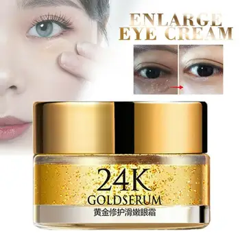 

24K Gold Eye Cream Serum Anti-Aging Wrinkle Remove Dark Circles Skin Care Eye Cream Fades Fine Lines Maintenance Eye Care TSLM2