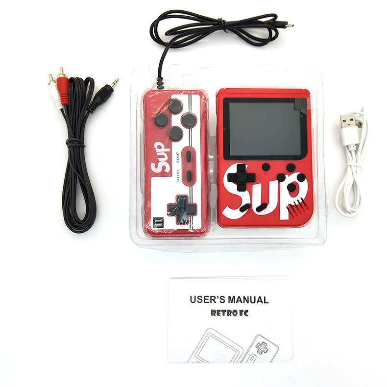 

Big Bands Retro Nostalgia Handheld FC Chargeable Sup Slot Machine Double Playing Childhood Super Mario