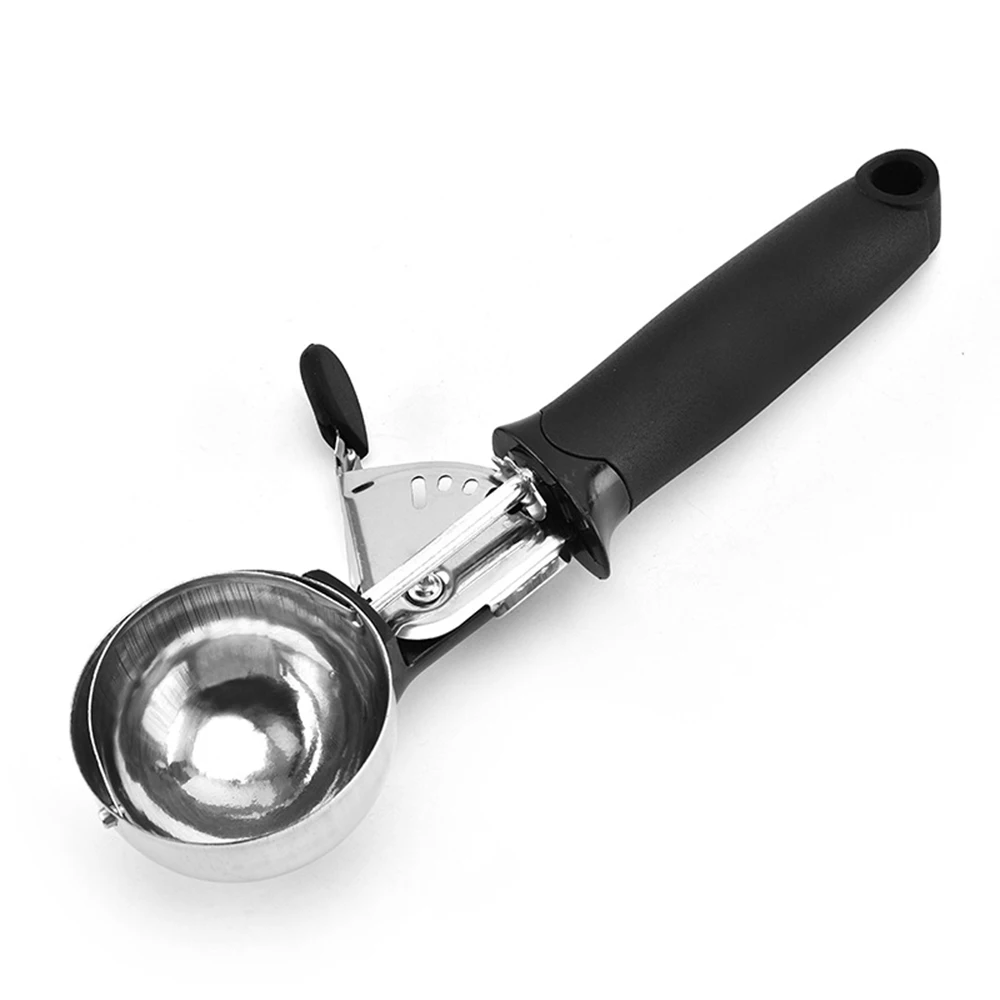 

1PCS Ice Cream Spoon Yogurt Cookie Scoop Non-stick Ice Ball Maker spoon Kitchen Gadgets Ice Cream Tools Fruit Watermelon Spoon