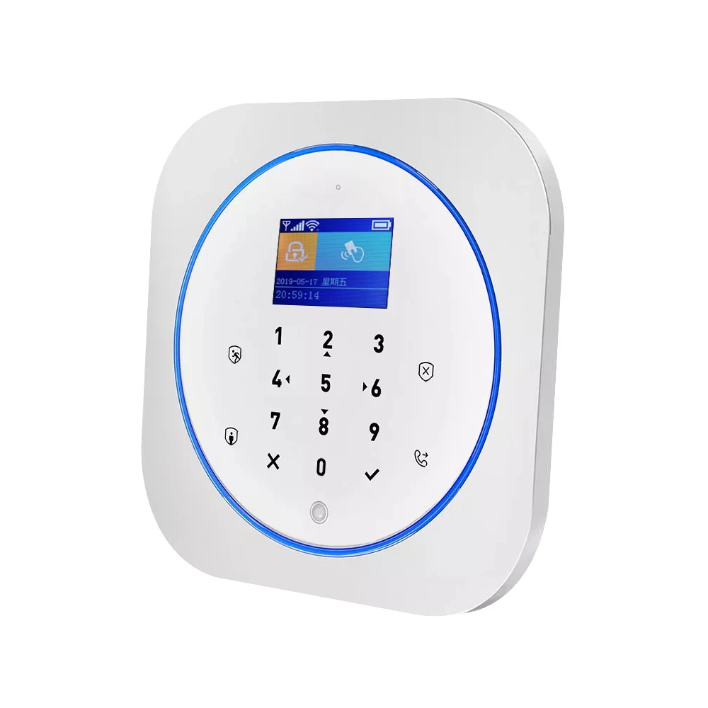 SmartYIBA Tuya приложение дистанционное управление Wi-Fi GSM охранная сигнализация системы двери/окна PIR сенсор беспроводной 433 МГц датчик s домашней безопасности