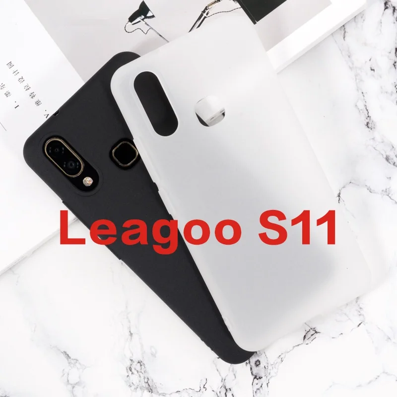 Силиконовый чехол для Leagoo S11 гелевый Чехол пудинга защитный телефона 6 3 дюйма